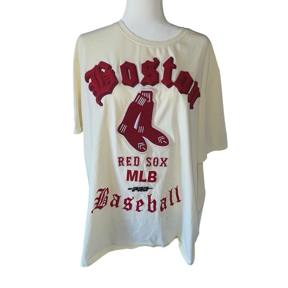 Men's Boston Red Sox Pro Standard Cream tee Sz 3xl - Picture 3 of 4
